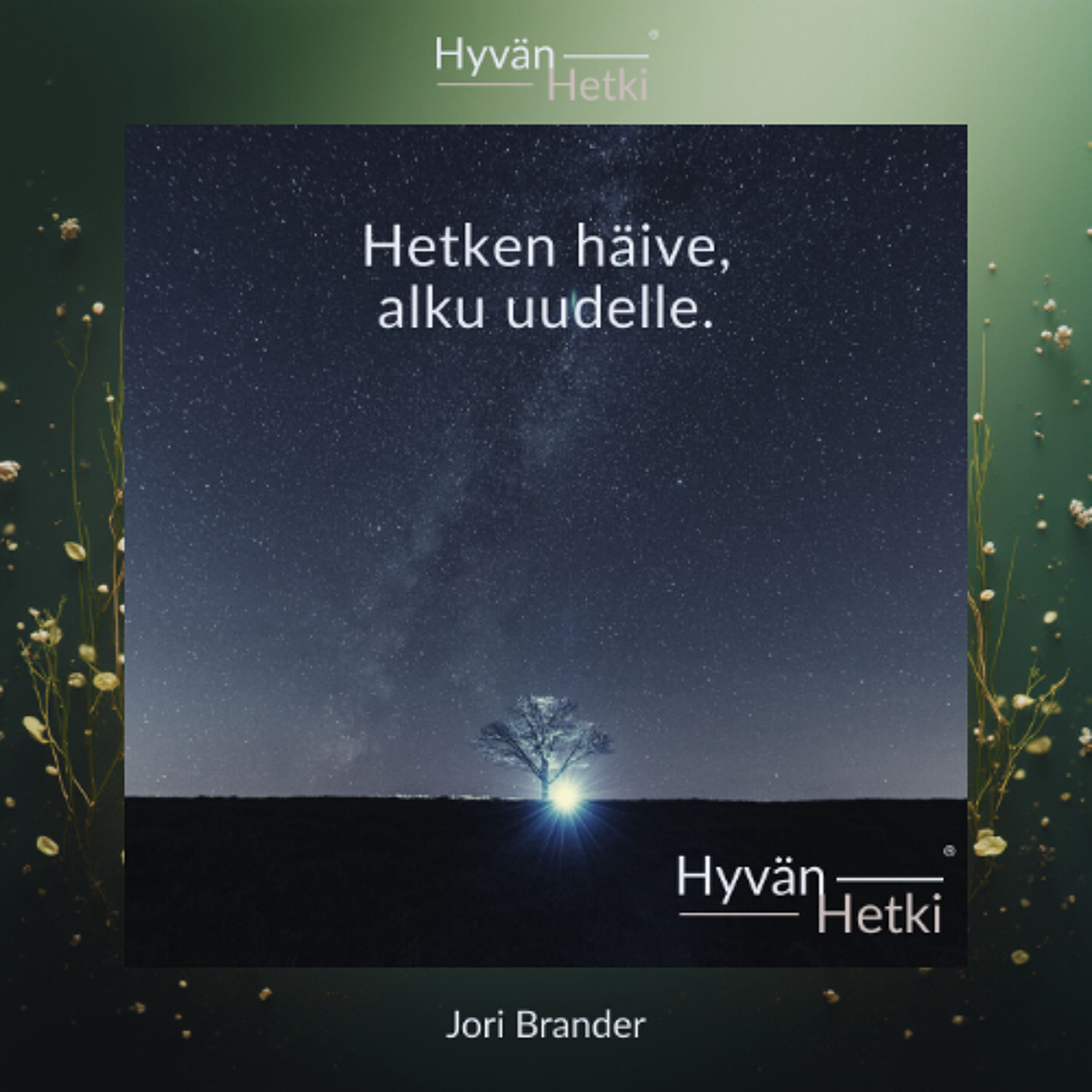 Hetken häive, alku uudelle. (19.04.2026) episode artwork