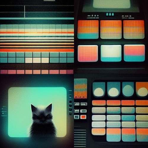 Cat Jamming On Drum Machine [BREAKCORE]