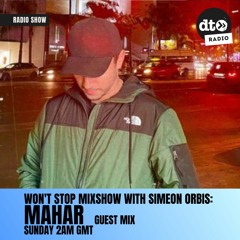Won't Stop Mixshow Ep. 077 with Simeon Orbis ft Mahar Guestmix