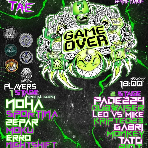 'GAME OVER PARTY' LIVE CAPODANNO 23/24 (Free Dowload)