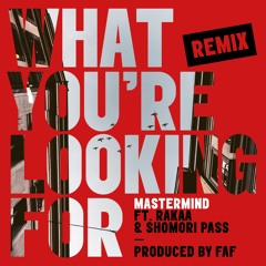Mastermind ft. Rakaa Iriscience & Shomori Pass - what you're looking for REMIX