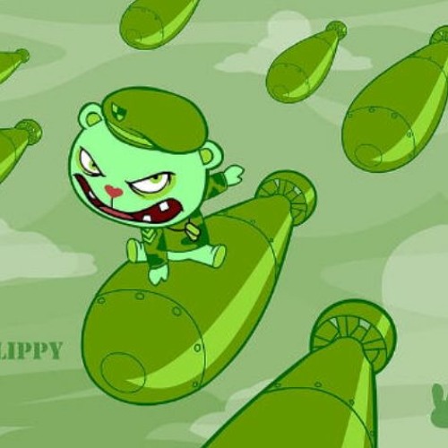 FNF flippy flippin out but he uses 1,000,000% (sped up)