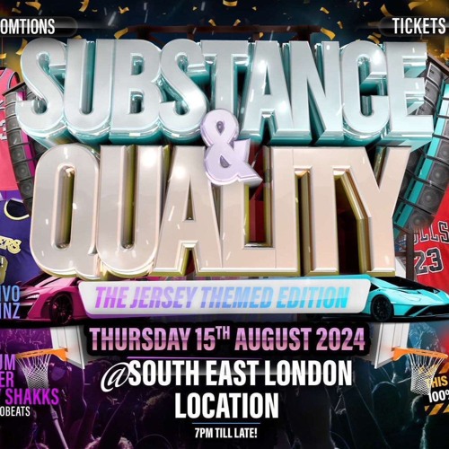 DJ JN LIVE @ SUBSTANCE & QUALITY HOSTED BY SHAKKS