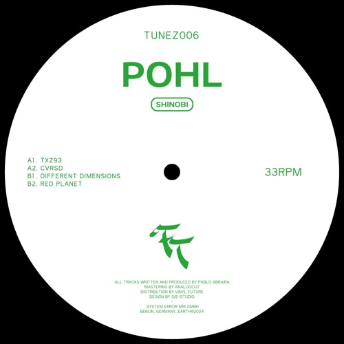 TUNEZ006 Pohl - Shinobi [FRESH TUNEZ]