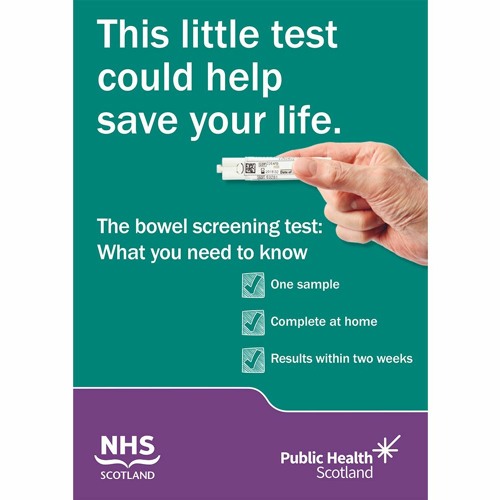 Stream Bowel Screening Test Booklet from Public Health Scotland