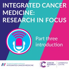 Integrated Cancer Medicine: Research in Focus – Part three introduction