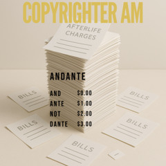 Andante - And Ante, Not Dante