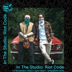 In The Studio - Riot Code w/ Hedchef [interview]