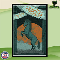 Chris Stapleton At The UBS Arena In Belmont Park, NY On July 23 2025 Tour Poster