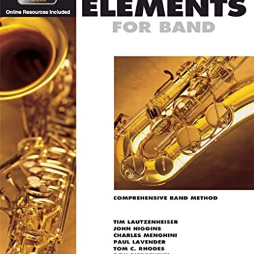 Stream [FREE] KINDLE 📜 Essential Elements for Band Bb Tenor Saxophone