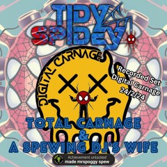 TidySpidey - Total Carnage & A Spewing DJs Wife - Live Recorded Hard House Set 24.2.24 (174-178bpm)