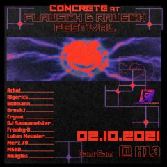 DJ Saunameister @H13 -Concrete @ Flausch & Rausch Festival