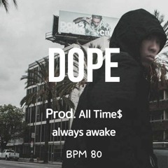 |무료비트| 'dope' 느린 템포의 칠한 도끼 타입 붐뱁 비트 / DOK2 TYPE BOOM BAP BEAT (Prod - 올타임 All Time$)