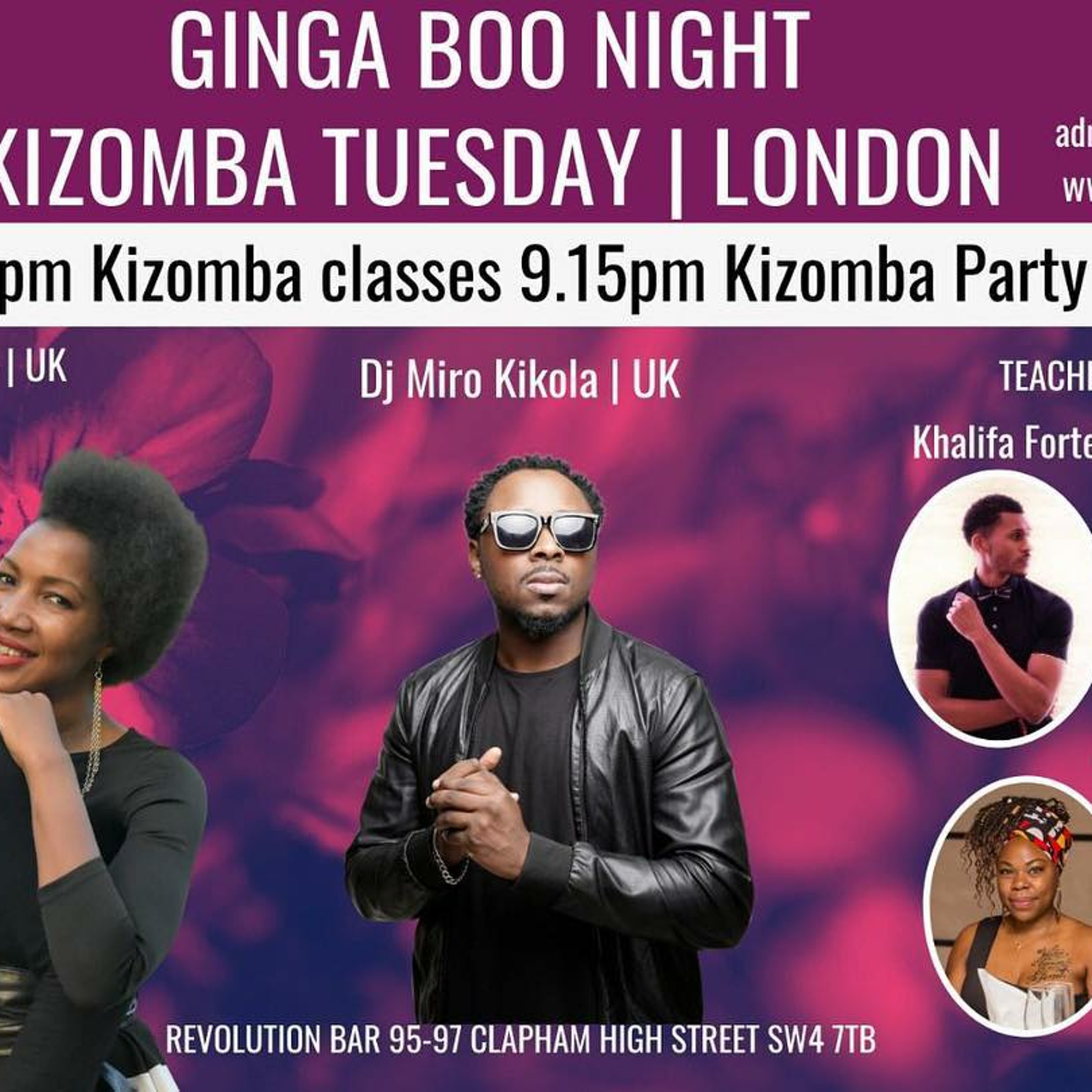 ****LIVE SET MIX @ KIZOMBA TUESDAYS BY GINGA BOO episode artwork