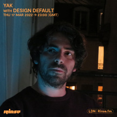 Yak with Design Default - 17 March 2022