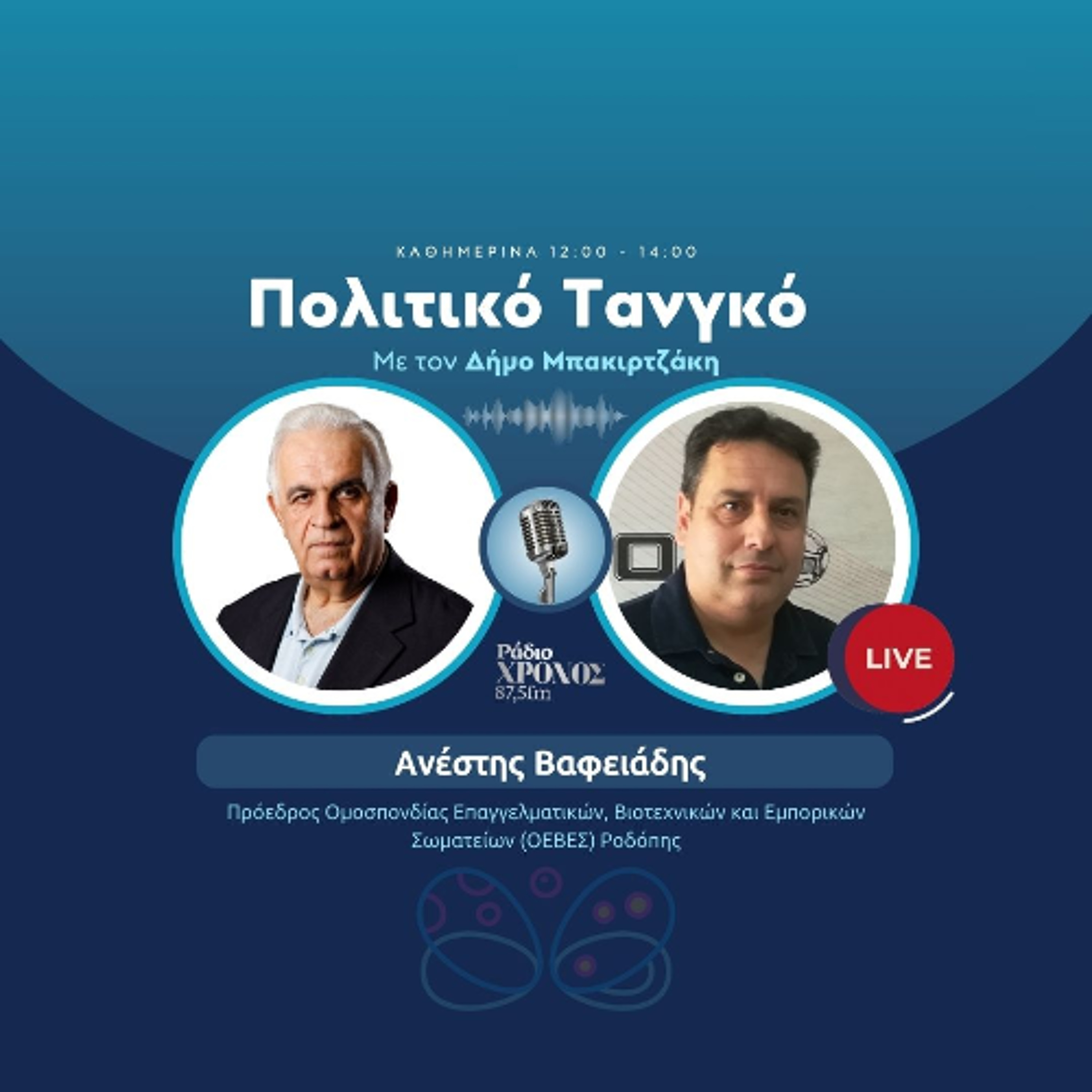 Βαφειάδης Ανέστης – Πρόεδρος ΟΕΒΕΣ Ροδόπης episode artwork