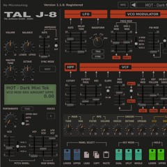 TAL J-8 Stereo Split Sounds