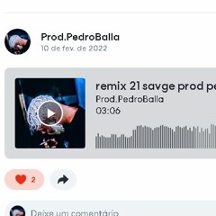 Glock im my lap( Remix) 21 Savage. Prod Pedroballa