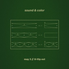 Sound & Color w/ Trevor Banks - May 2022