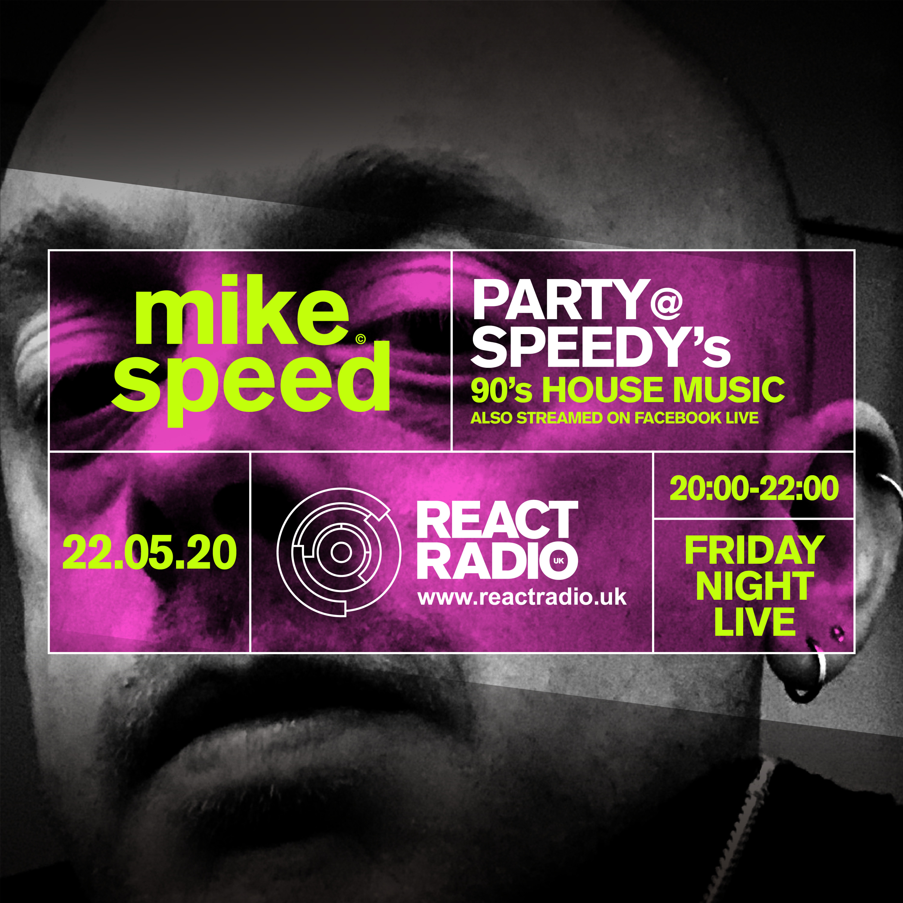 Mike Speed | React Radio UK Show | www.reactradio.uk | Underground & Oldskool Beats