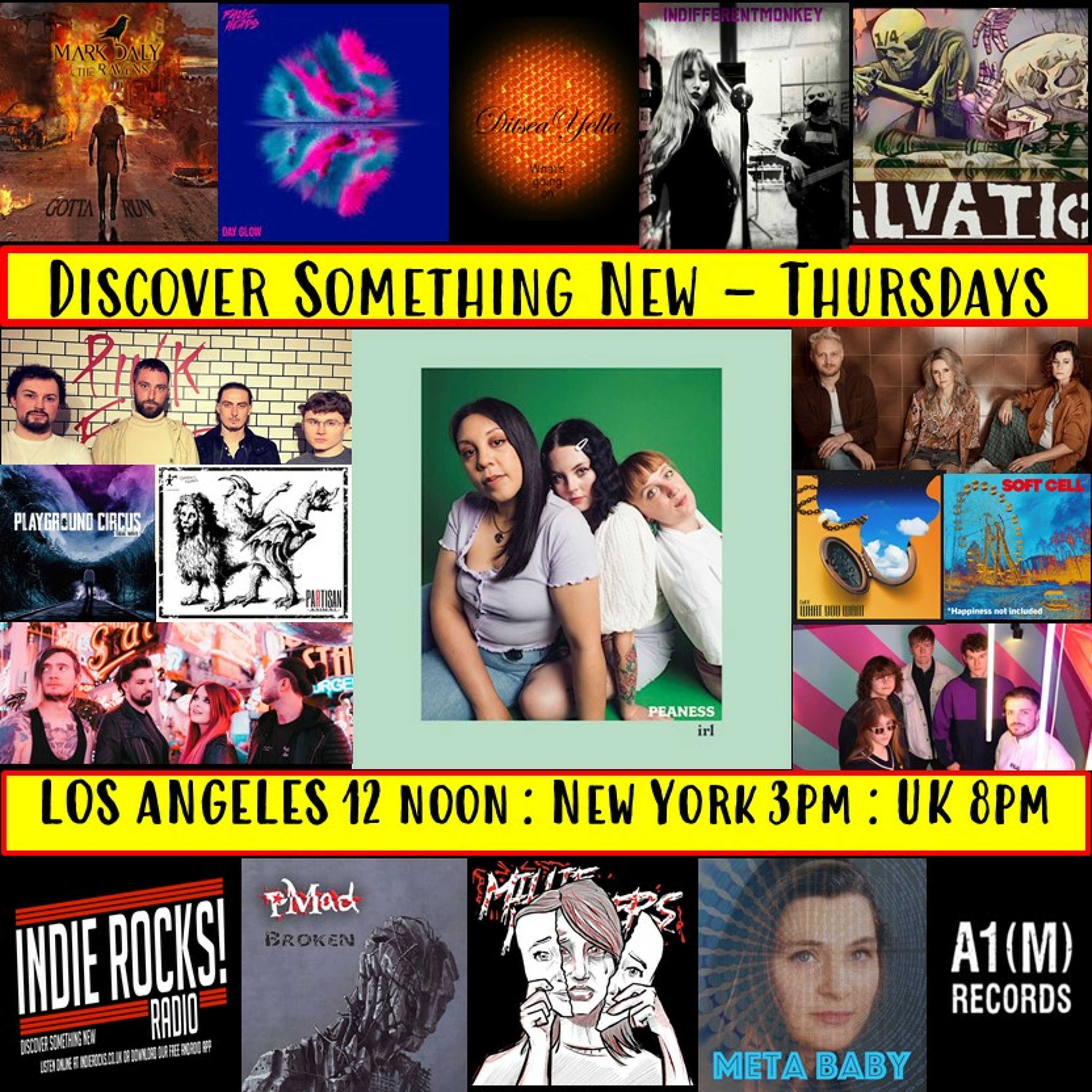 A1M new Music Show - Discover New Music - Indie Rocks Radio