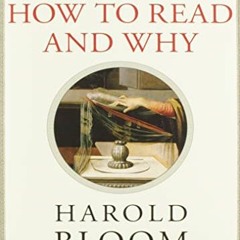 GET EPUB KINDLE PDF EBOOK How to Read and Why by  Harold Bloom 💝