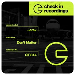Jerak - Don't Matter (Original Mix)