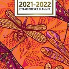 Read ebook [PDF] 2 Year Pocket Planner 2021-2022: 24 Month Organizer Calendar Ag