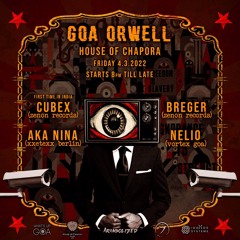 Cubex @ Goa Orwell, House of Chapora, Goa India - March 2022