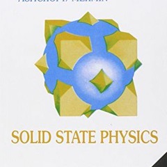 ✔️ Read Solid State Physics by  asdf