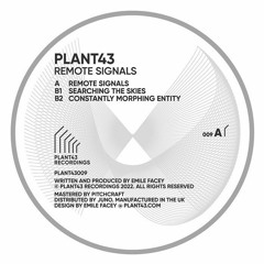 Premiere: PLANT43 - Constantly Morphing Entity [PLANT43 Recordings]