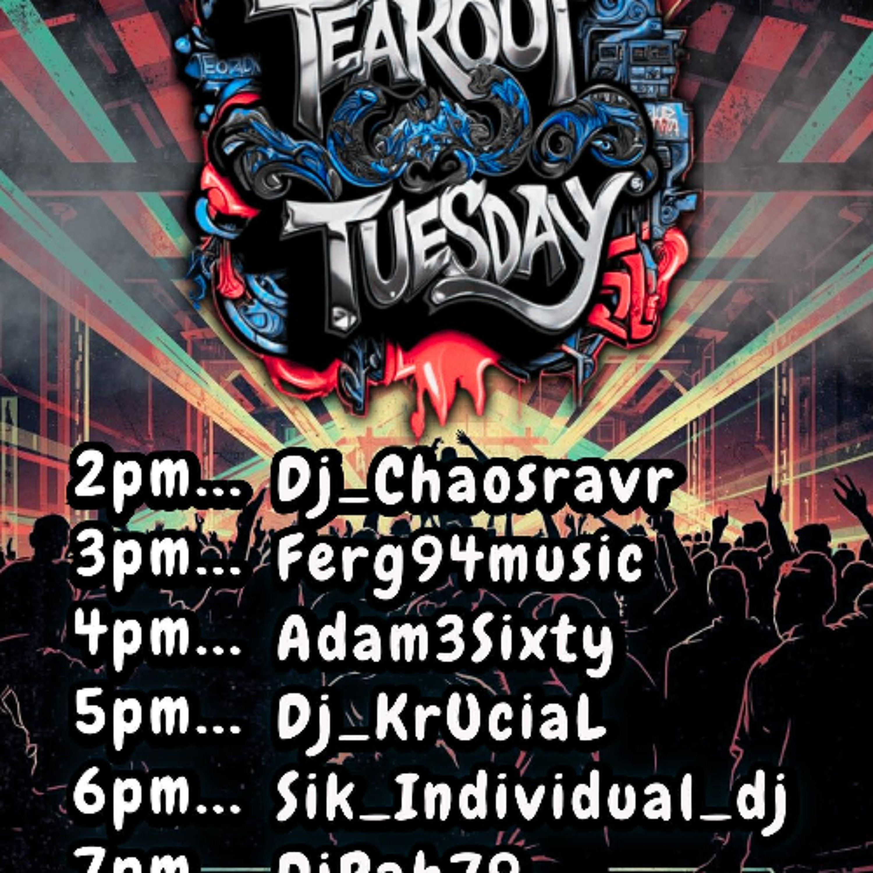 Tearout Tuesdays 03.03.26 Uplifting Happy Hardcore Edition episode artwork