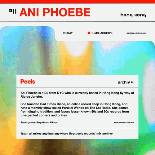 [PARCHIV0822] #11 Ani Phoebe - Hongkong