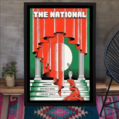 The National Show At Auditorium Parco Della Musica On June 3 2024 Poster