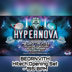 Hypernova | Hitech in Cottbus Lebt | 30.08.2019 Chekov Cottbus - 195 BPM Hitech Opening Live