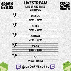 mix | 60 | 221025 - Pushing Through / Night Driver - Croakheads Stream