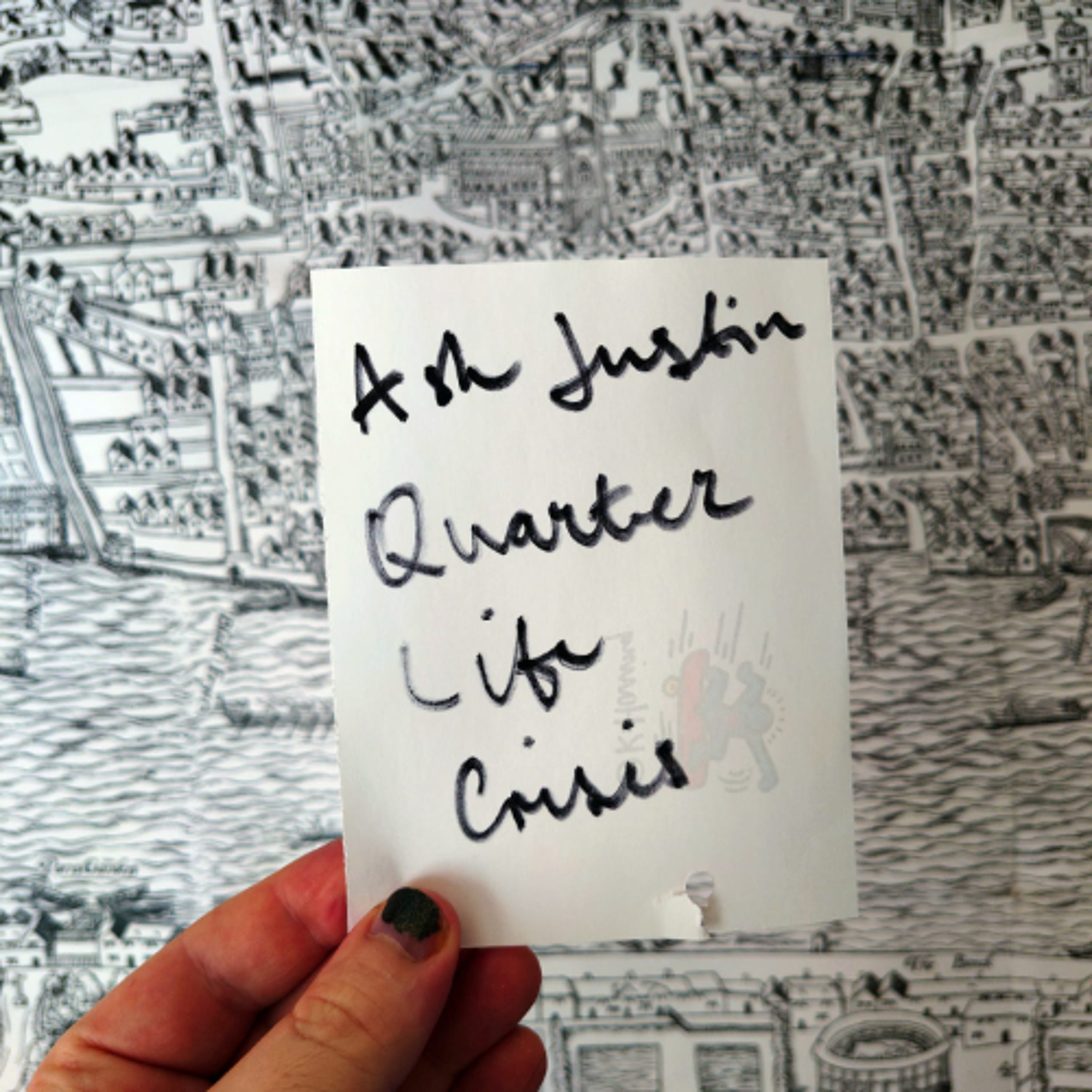 Ask Justin: Quarter Life Crisis episode artwork