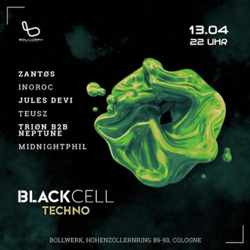 ZANTØS @BLACKCELL BOLLWERK COLOGNE 13.04.24