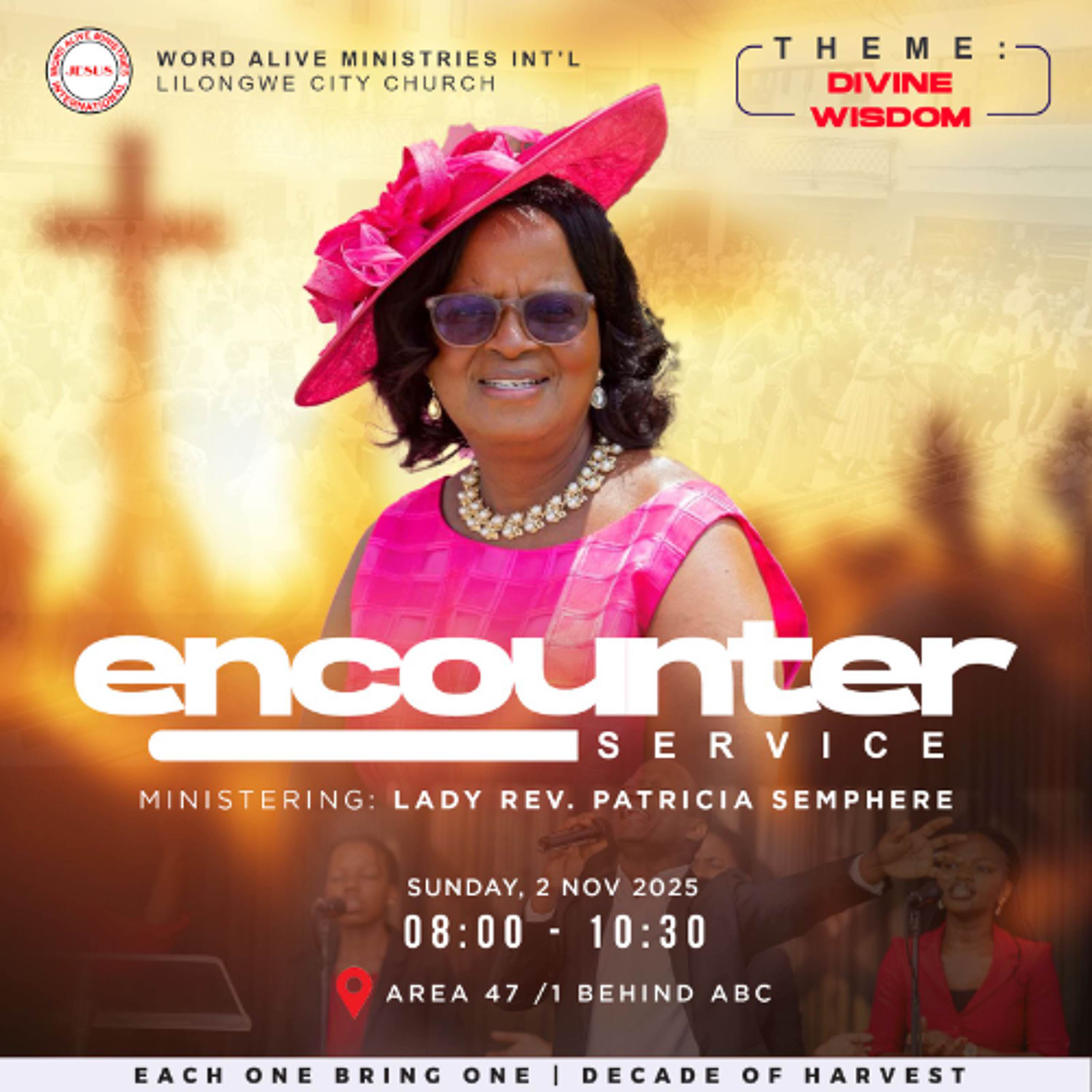 WACRAD Sunday Lady Rev Patricia Semphere