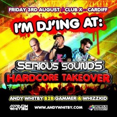 DJ Burn X Serious Sounds #12 Promo Mix (Andy Whitby B2B Gammer Ft MC Whizzkid World Exclusive Set!!)