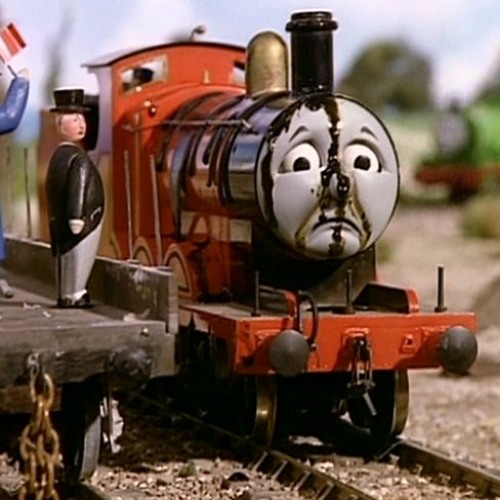 thomas and friends james in a mess