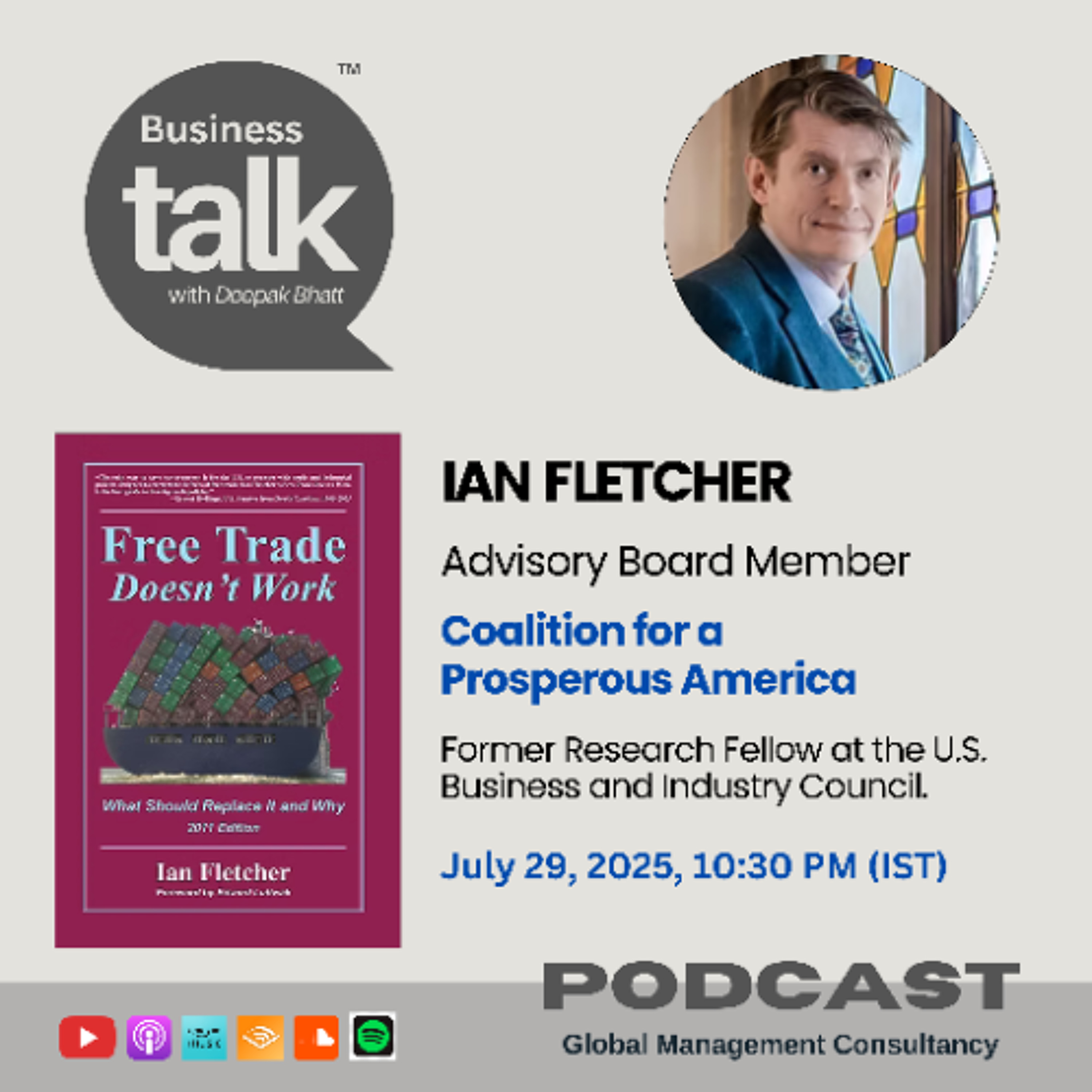 Why Free Trade Fails Hard-Hitting Insights from Ian Fletcher’s Bestseller episode artwork