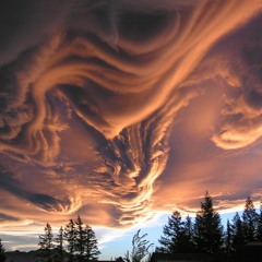 Smitten by clouds