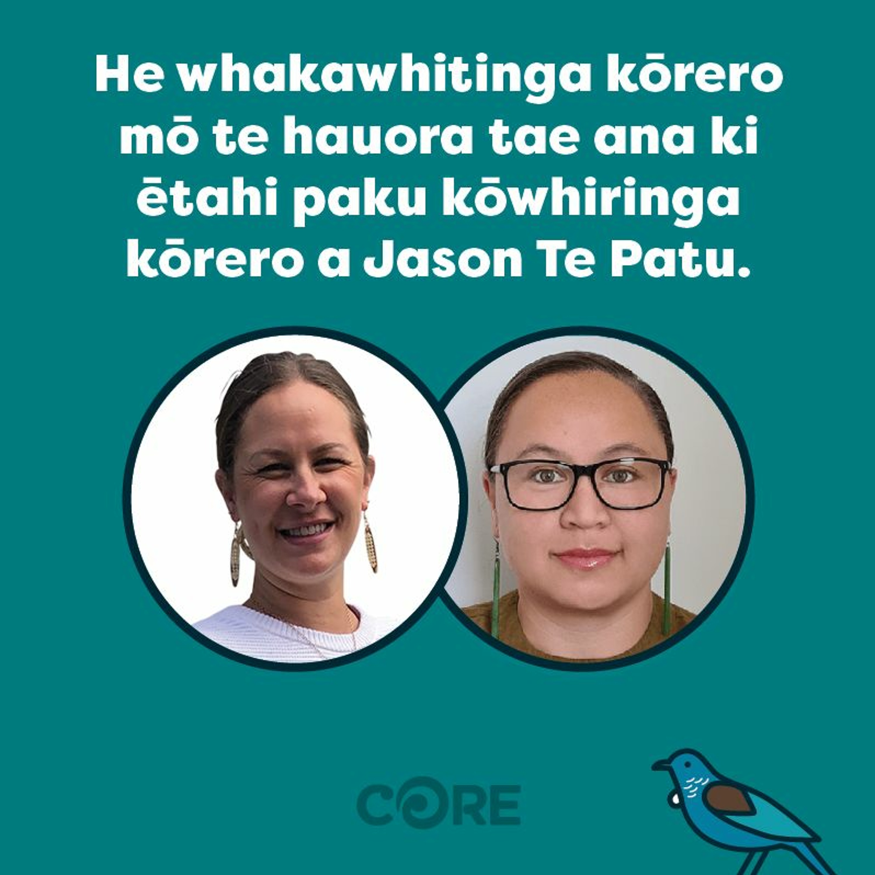 He Whakawhitinga Kōrero Mō Te Hauora Tae Ana Ki Ētahi Paku Kōwhiringa Kōrero A Jason Te Patu episode artwork