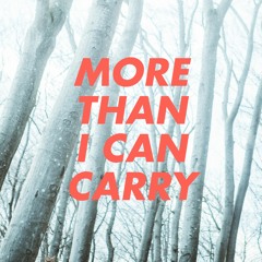 More Than I Can Carry