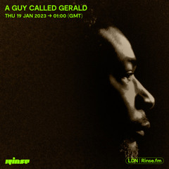 A Guy Called Gerald - 19 January 2023