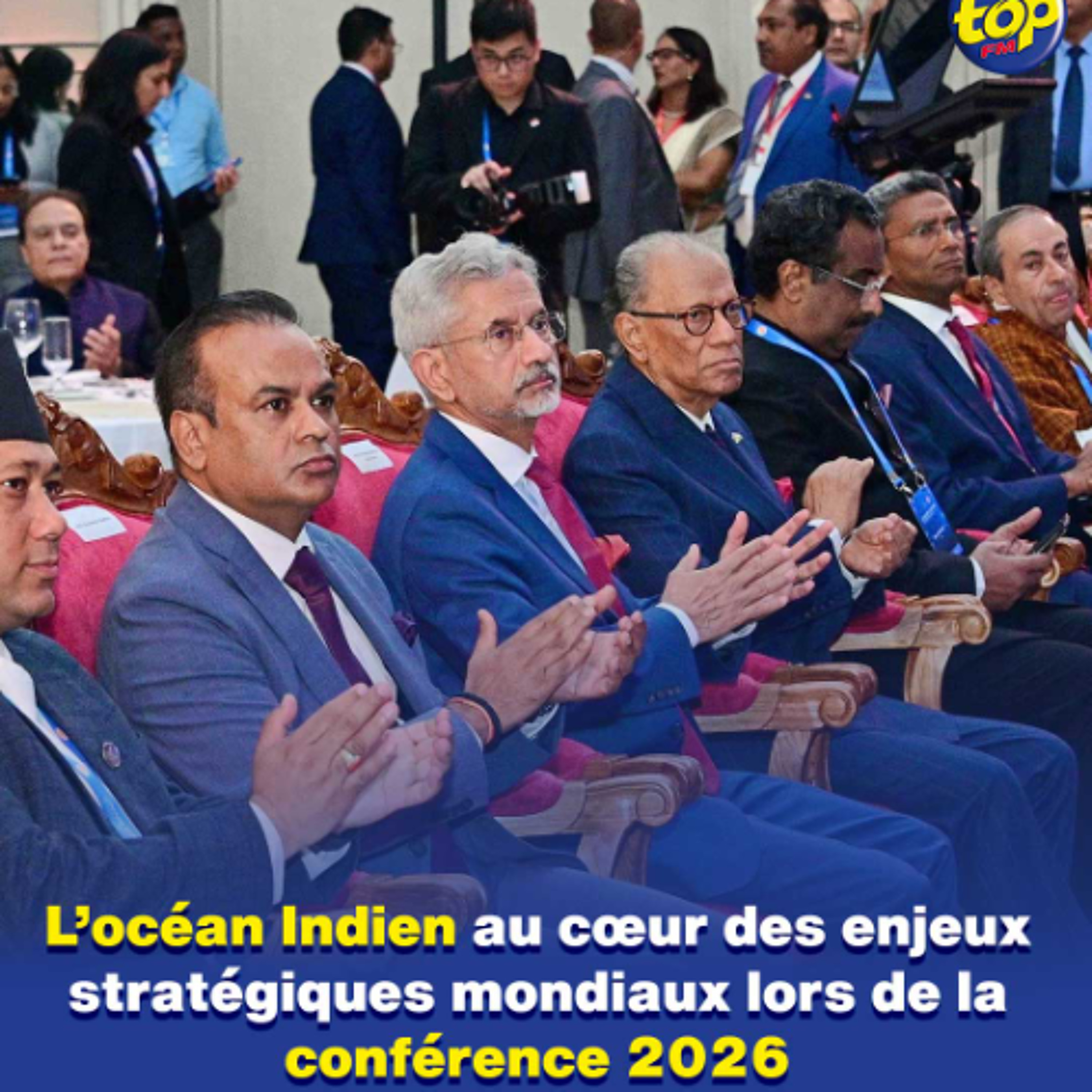 L’océan Indien au cœur des enjeux stratégiques mondiaux lors de la conférence 2026