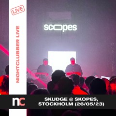 Nightclubber Live... with Skudge At Scopes, Stockholm