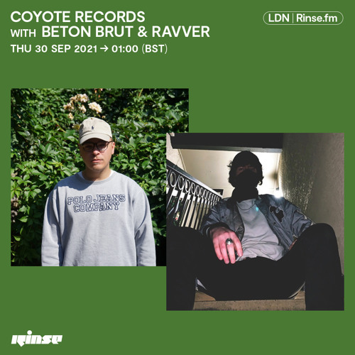 Coyote Records with Beton Brut & Ravver - 30 September 2021