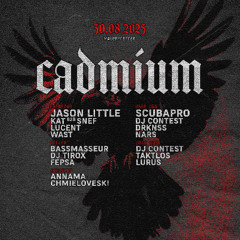 DJ TiroX live @Cadmium - Keller Closing 30.08.2025 Mauerpfeiffer